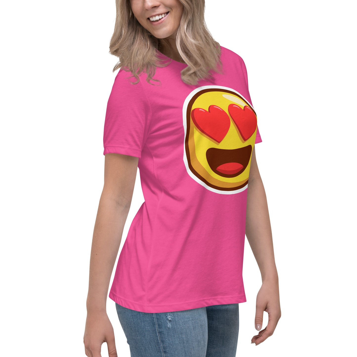 Smiley Shirt - Women's Relaxed T-Shirt - ELLACO