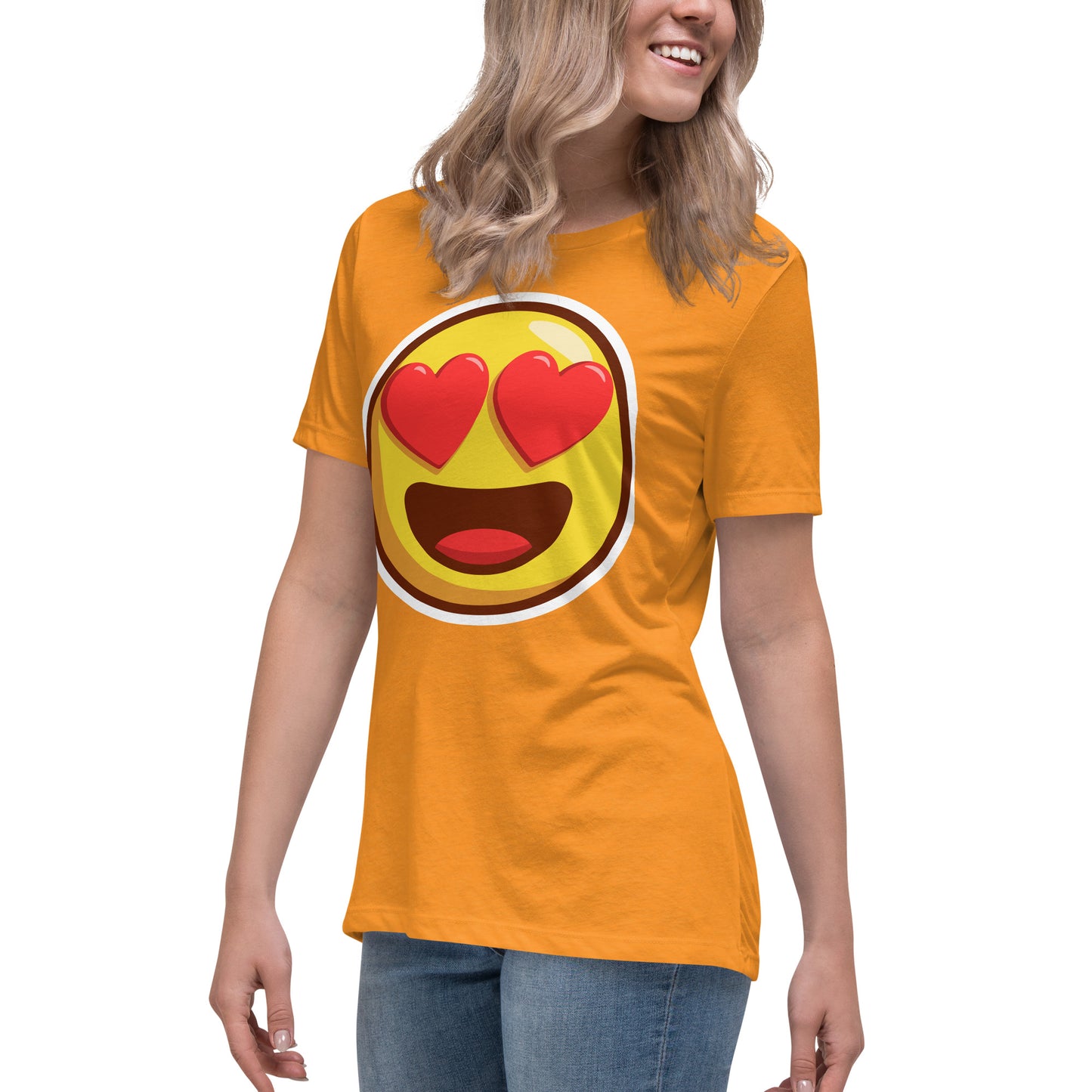 Smiley Shirt - Women's Relaxed T-Shirt - ELLACO