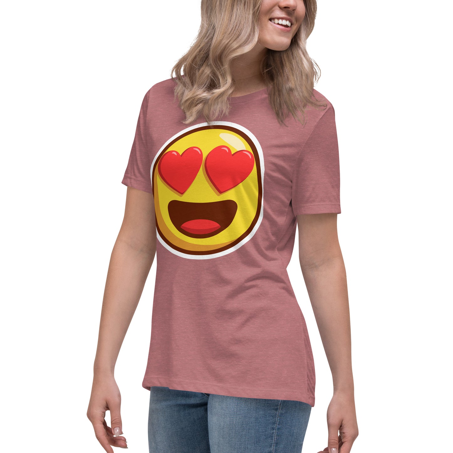 Smiley Shirt - Women's Relaxed T-Shirt - ELLACO