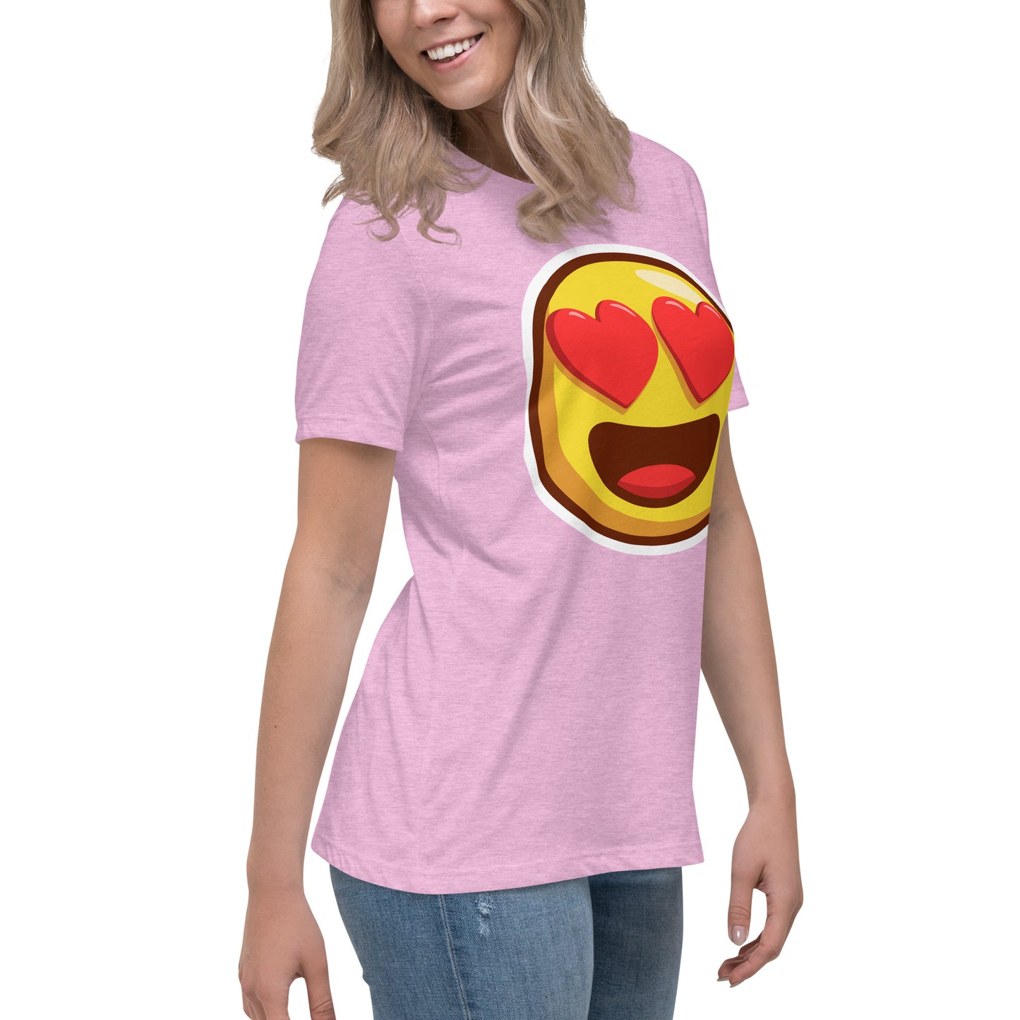 Smiley Shirt - Women's Relaxed T-Shirt - ELLACO