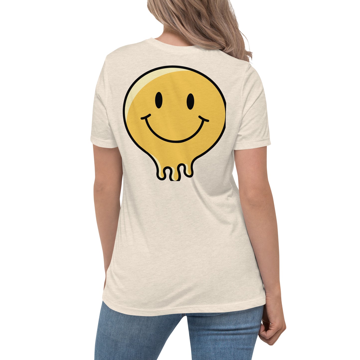 Smiley Shirt - Women's Relaxed T-Shirt - ELLACO