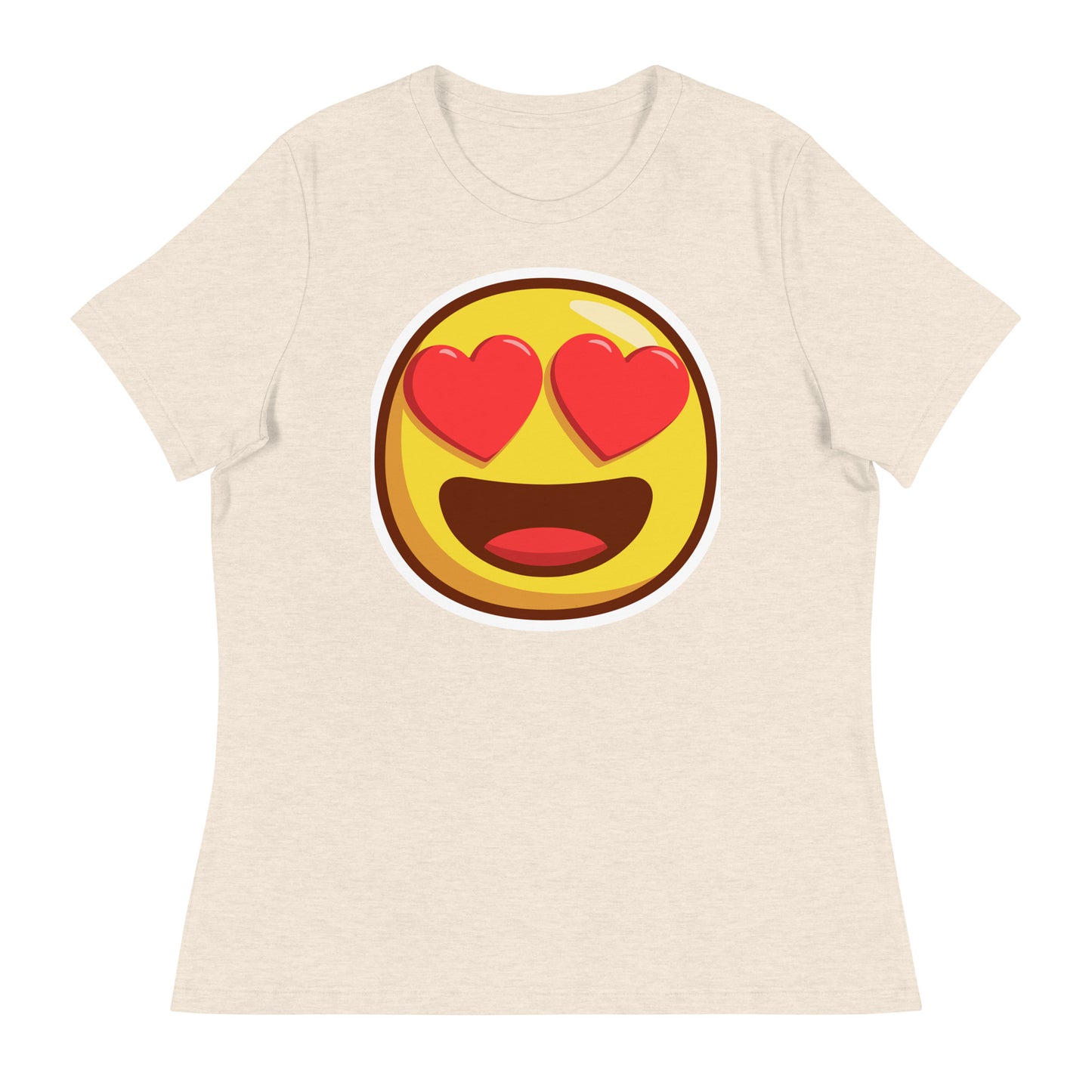 Smiley Shirt - Women's Relaxed T-Shirt - ELLACO