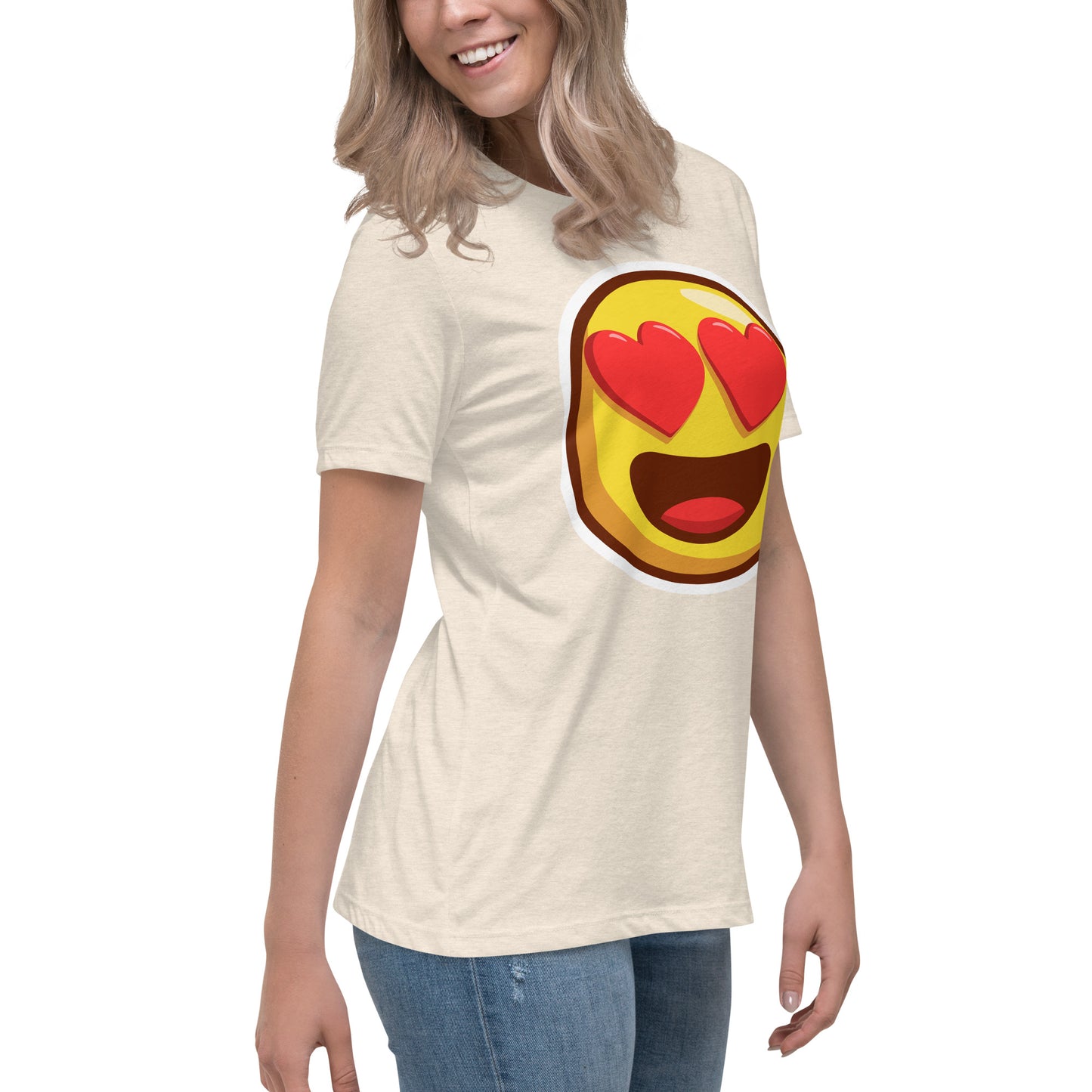 Smiley Shirt - Women's Relaxed T-Shirt - ELLACO