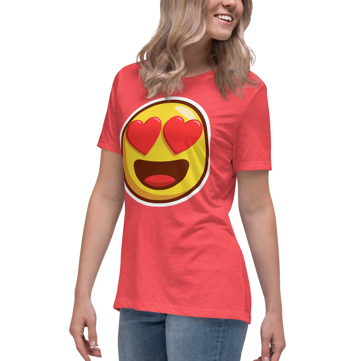 Smiley Shirt - Women's Relaxed T-Shirt - ELLACO