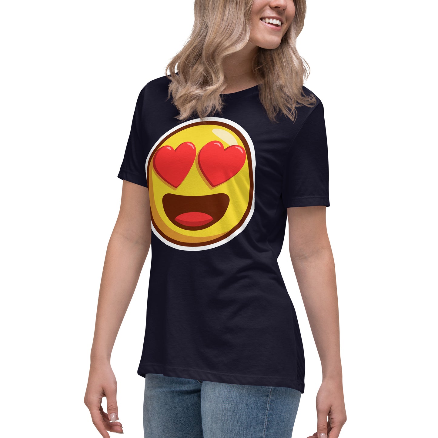 Smiley Shirt - Women's Relaxed T-Shirt - ELLACO