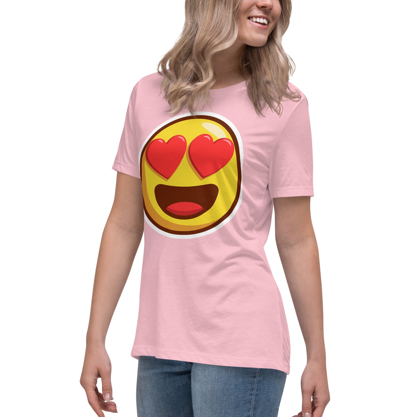 Smiley Shirt - Women's Relaxed T-Shirt - ELLACO