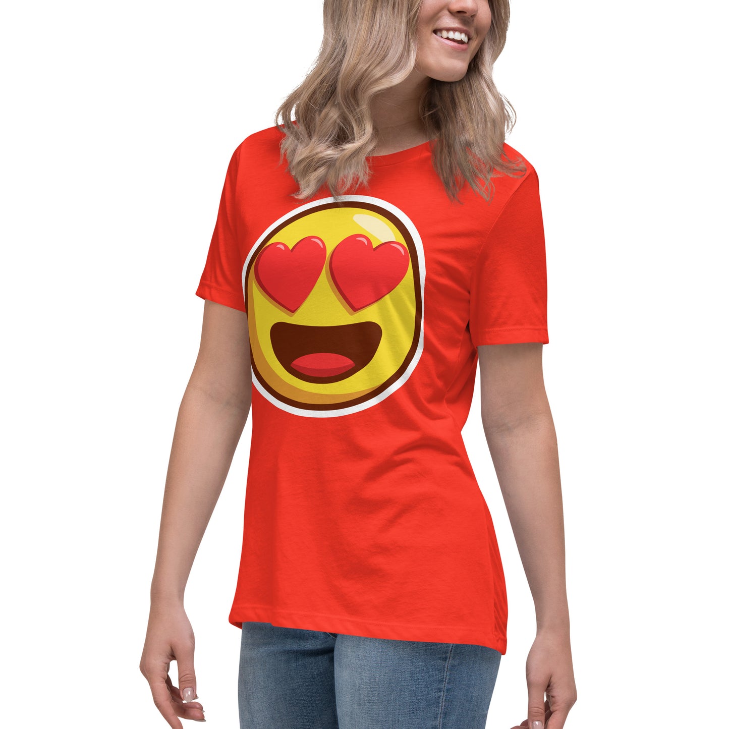 Smiley Shirt - Women's Relaxed T-Shirt - ELLACO