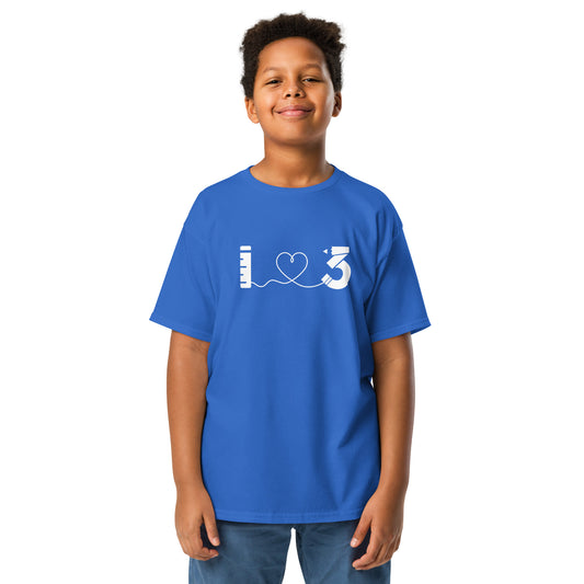 Camiseta clásica para jóvenes - Gildan - LAUSD - ThirdStreetES - HeartString