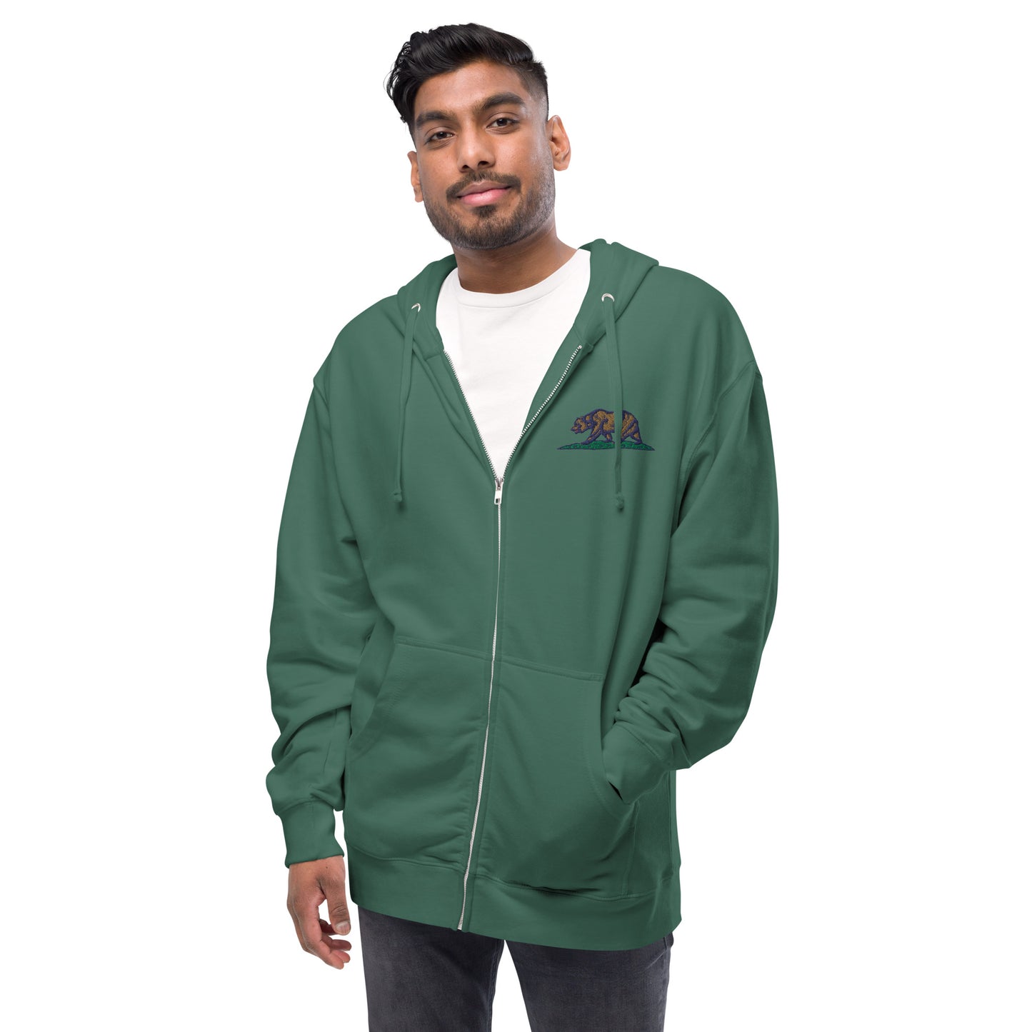 CA - Unisex fleece zip up hoodie - ITC